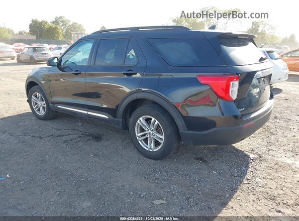 1FMSK8DH9NGC34973 2022 FORD FORD EXPLORER Black Tył lewy