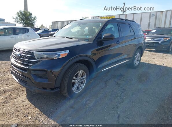 1FMSK8DH9NGC34973 2022 FORD FORD EXPLORER Black Przód lewy