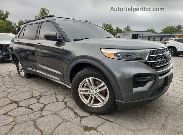 1FMSK8DHXLGA89679 2020 FORD FORD EXPLORER Gray Передня права чверть