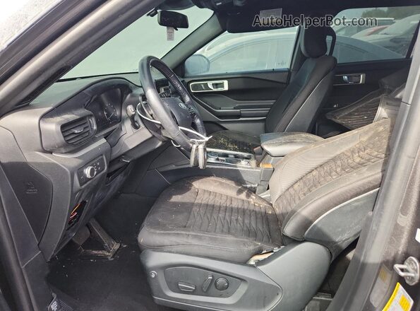 1FMSK8DHXLGA89679 2020 FORD FORD EXPLORER Gray Вид салону спереду
