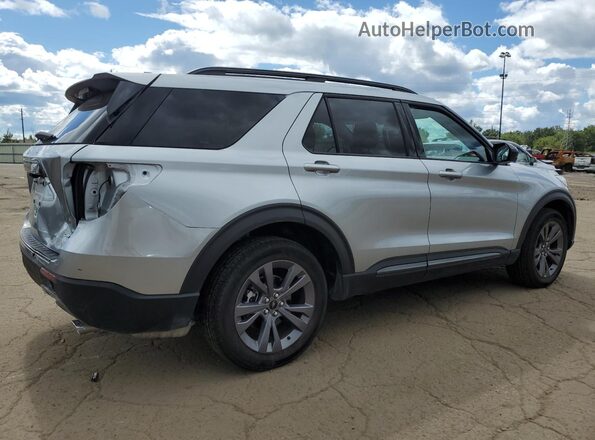 1FMSK8DHXRGA00976 2024 FORD FORD EXPLORER Silver Rear right