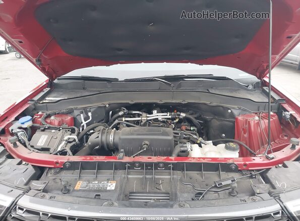 1FMSK8DHXRGA09547 2024 FORD FORD EXPLORER Red Vista trasera