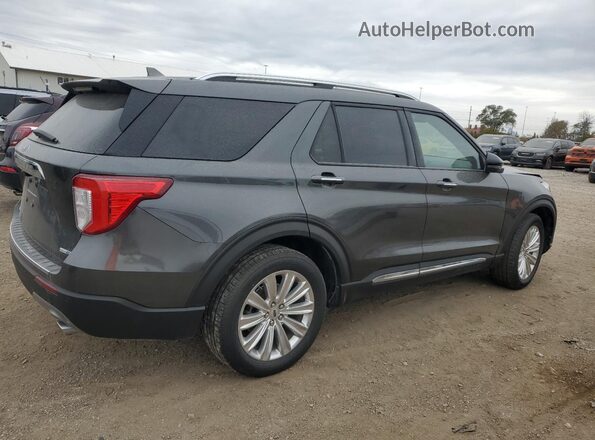 1FMSK8FH9LGC34417 2020 FORD FORD EXPLORER Gray Передня права чверть
