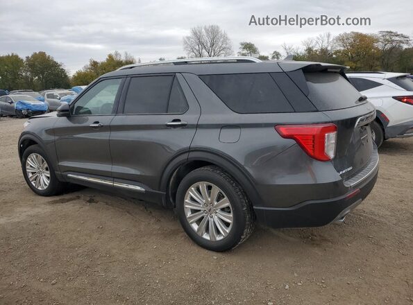 1FMSK8FH9LGC34417 2020 FORD FORD EXPLORER Gray Задня права чверть