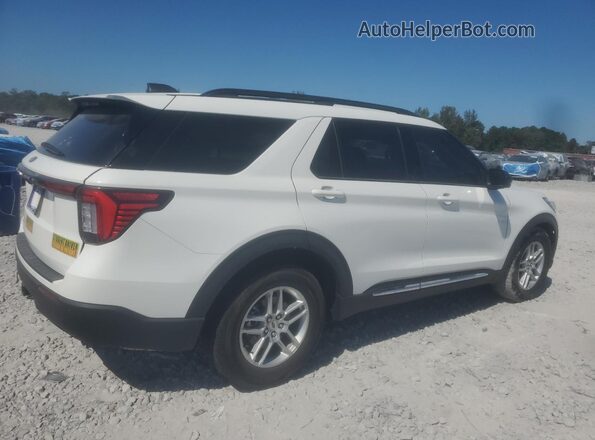 1FMUK7DH5SGC29090 2025 FORD FORD EXPLORER White Rear right