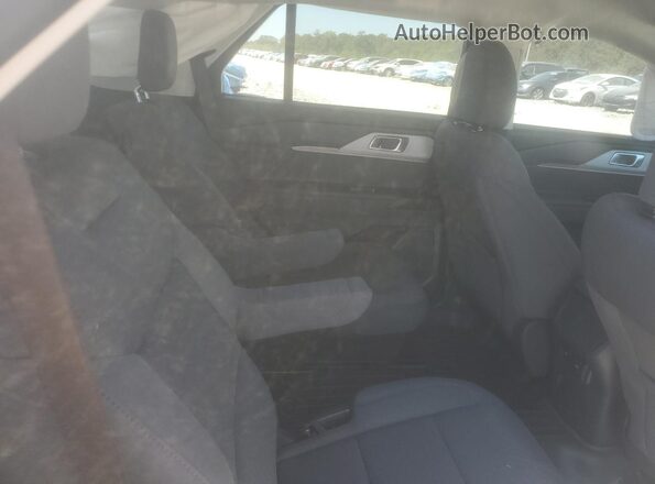1FMUK7DH5SGC29090 2025 FORD FORD EXPLORER White Rear seats view