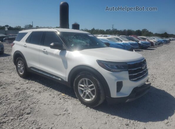 1FMUK7DH5SGC29090 2025 FORD FORD EXPLORER White Front right