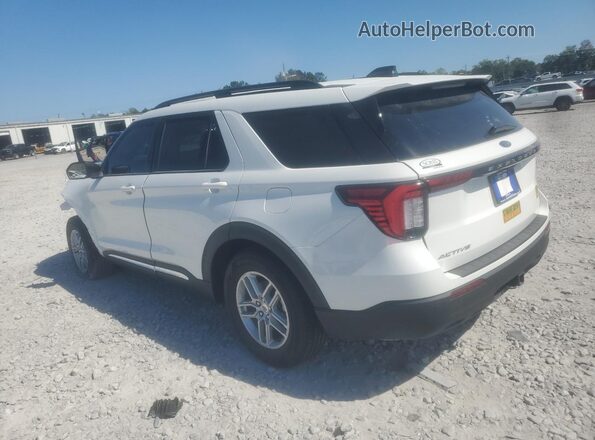 1FMUK7DH5SGC29090 2025 FORD FORD EXPLORER White Rear left