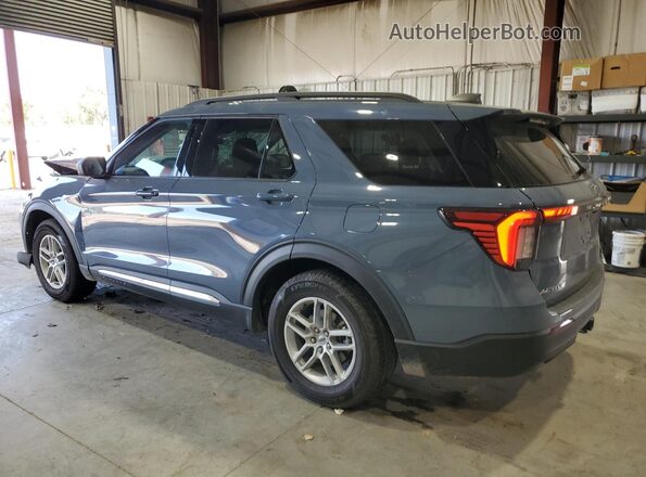 1FMUK7DH7SGA64594 2025 FORD FORD EXPLORER Синий Задняя левая четверть
