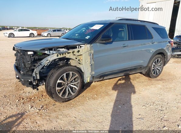 1FMUK7KH0SGA99562 2025 FORD FORD EXPLORER Blue Front left