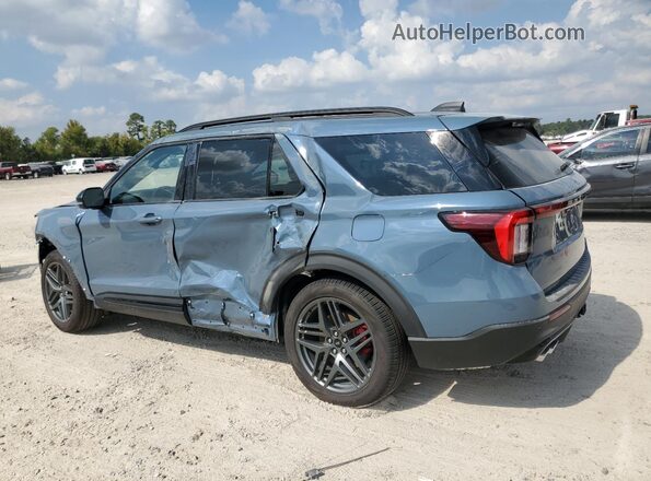 1FMWK7GC6SGC19970 2025 FORD FORD EXPLORER Blue Rear left