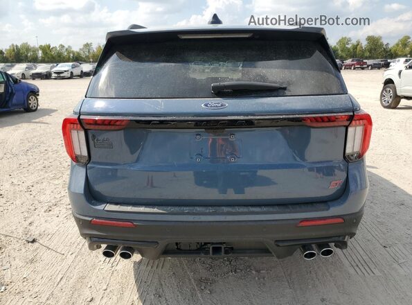 1FMWK7GC6SGC19970 2025 FORD FORD EXPLORER Blue Rear view