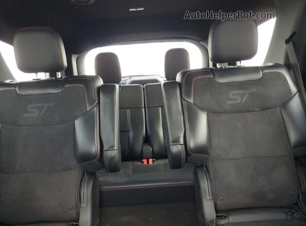 1FMWK7GC6SGC19970 2025 FORD FORD EXPLORER Blue Rear seats view