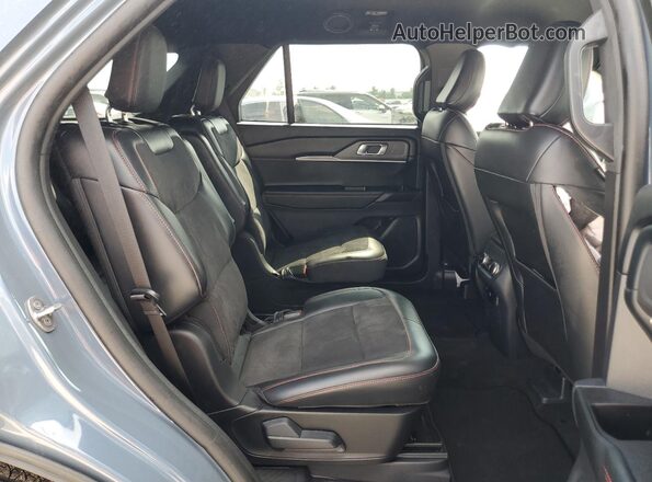 1FMWK7GC6SGC19970 2025 FORD FORD EXPLORER Blue Rear interior view