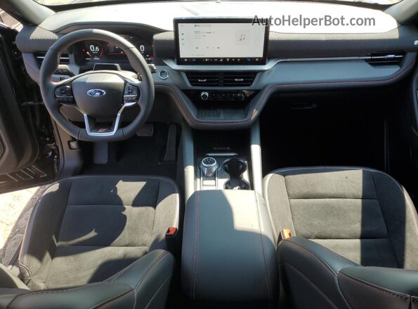 1FMWK8GC0SGC21350 2025 FORD FORD EXPLORER Black Вид панелі приладів