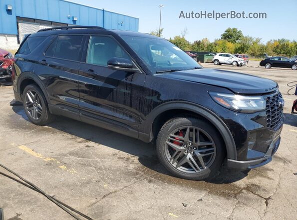 1FMWK8GC0SGC21350 2025 FORD FORD EXPLORER Black Передня права чверть