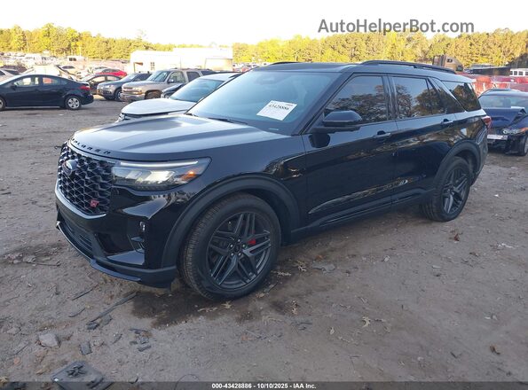 1FMWK8GC0SGC38858 2025 FORD FORD EXPLORER Черный Передняя левая четверть