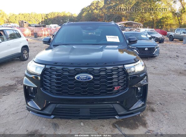 1FMWK8GC0SGC38858 2025 FORD FORD EXPLORER Черный Вид щитка приборов