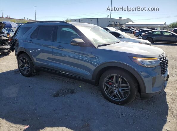 1FMWK8GC4SGA60260 2025 FORD FORD EXPLORER Синий Передняя правая четверть