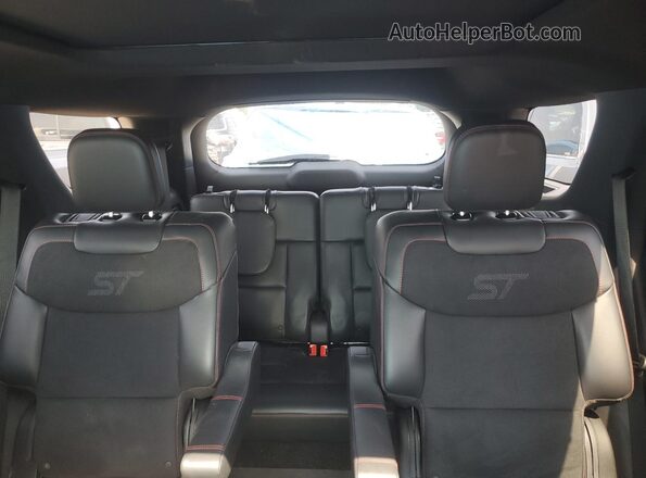 1FMWK8GC5SGA15019 2025 FORD FORD EXPLORER Gray Vista de los asientos traseros
