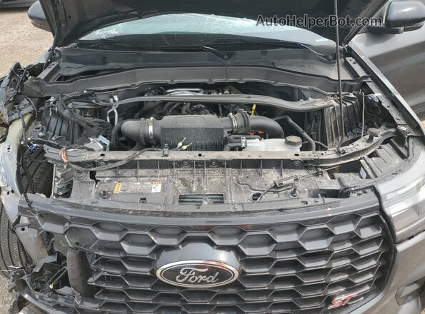 1FMWK8GC5SGA15019 2025 FORD FORD EXPLORER Gray Vista del compartimento del motor