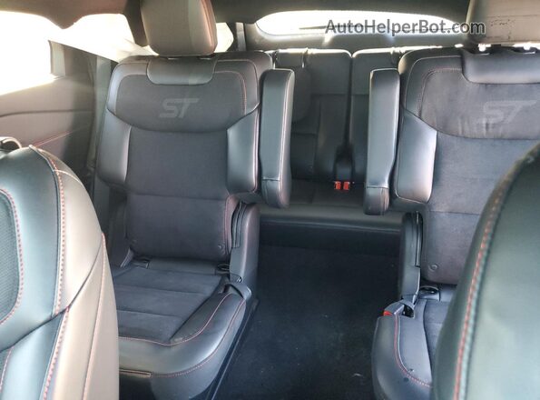 1FMWK8GC9SGA52848 2025 FORD FORD EXPLORER Gray Rear seats view