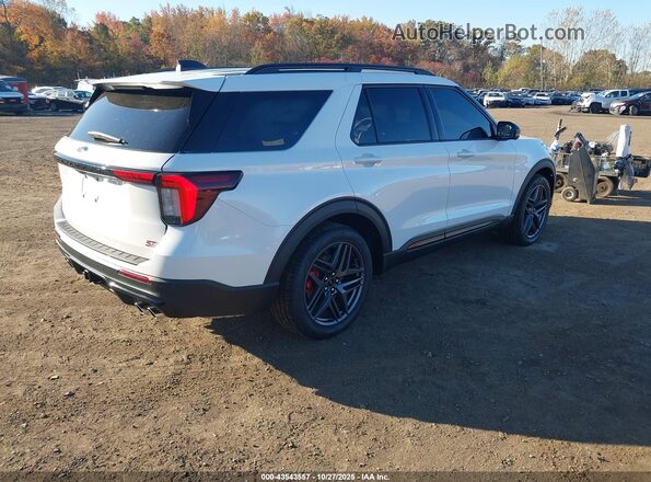 1FMWK8GC9SGC64083 2025 FORD FORD EXPLORER White Задня права чверть