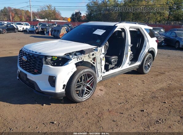 1FMWK8GC9SGC64083 2025 FORD FORD EXPLORER White Передня ліва чверть