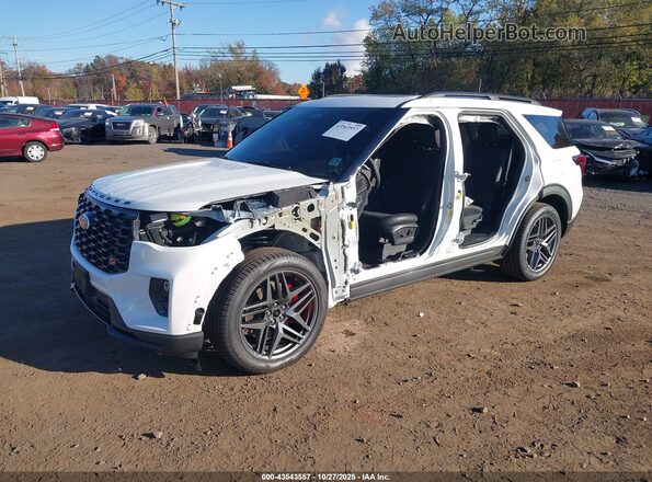 1FMWK8GC9SGC64083 2025 FORD FORD EXPLORER White Вид спереду