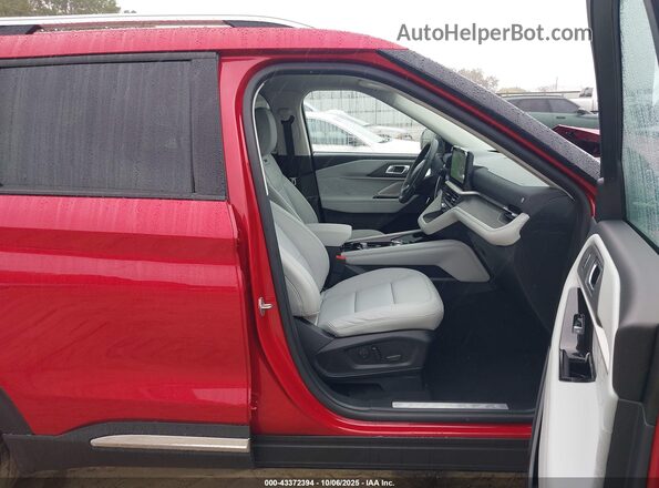 1FMWK8HC3SGC04489 2025 FORD FORD EXPLORER Red Widok wnętrza z przodu