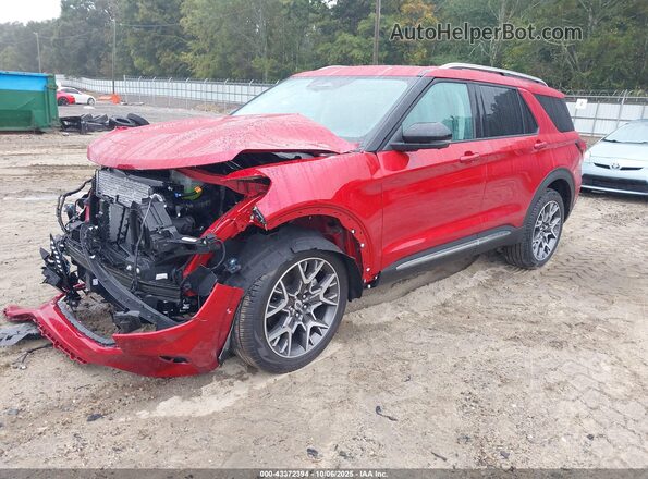 1FMWK8HC3SGC04489 2025 FORD FORD EXPLORER Red Przód lewy