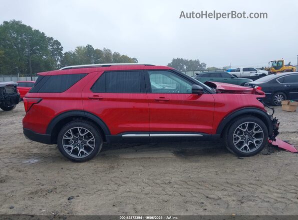 1FMWK8HC3SGC04489 2025 FORD FORD EXPLORER Red Widok wnętrza 360 stopni