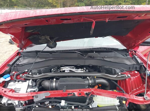 1FMWK8HC3SGC04489 2025 FORD FORD EXPLORER Red Widok z tyłu