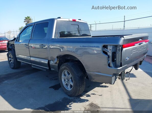 1FT6W1EVXPWG52831 2023 FORD F-150 LIGHTNING Gray უკანა მარცხენა