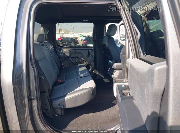 1FT6W1EVXPWG52831 2023 FORD F-150 LIGHTNING Gray VIN კოდის სტიკერის ხედი