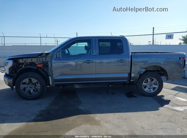1FT6W1EVXPWG52831 2023 FORD F-150 LIGHTNING Gray 