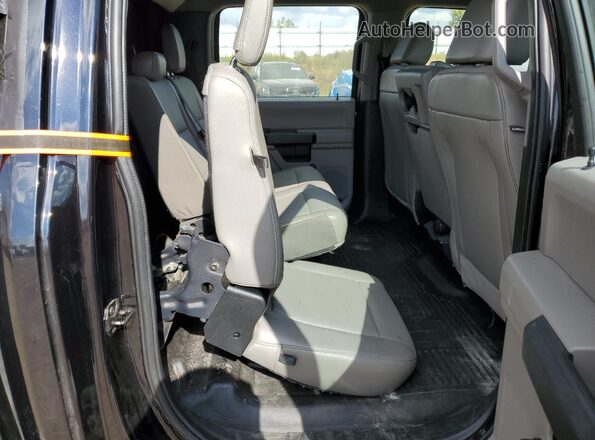 1FT7W2B60LEE00819 2020 FORD F250 Black Vista de los asientos traseros
