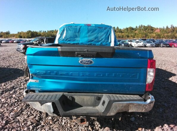 1FT7W2B60LEE81143 2020 FORD F250 Blue Rear view