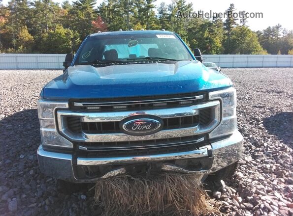 1FT7W2B60LEE81143 2020 FORD F250 Blue Front view