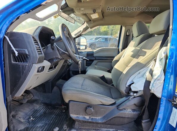 1FT7W2B60LEE81143 2020 FORD F250 Blue Front interior view