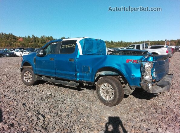 1FT7W2B60LEE81143 2020 FORD F250 Blue Rear left