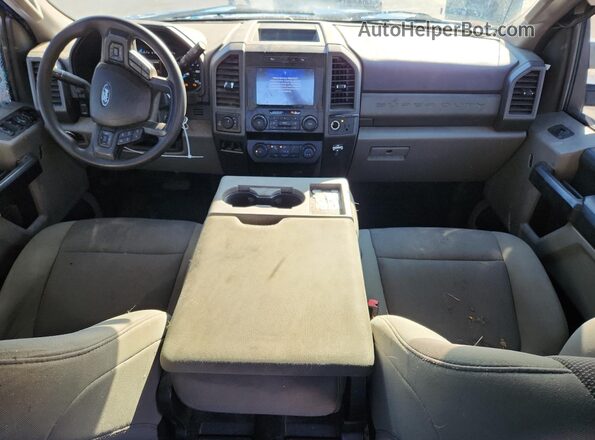 1FT7W2B60LEE81143 2020 FORD F250 Blue Dashboard view
