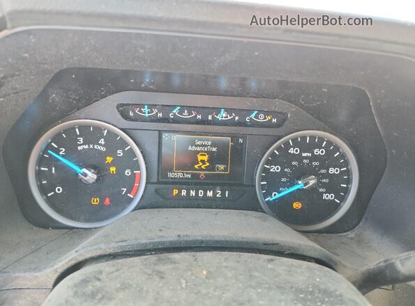 1FT7W2B60LEE81143 2020 FORD F250 Blue Instrument cluster view