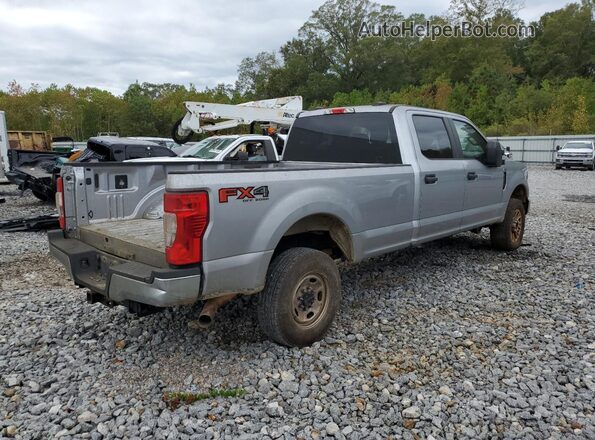 1FT7W2B60MEE12115 2021 FORD F250 Silver Հետևի աջ