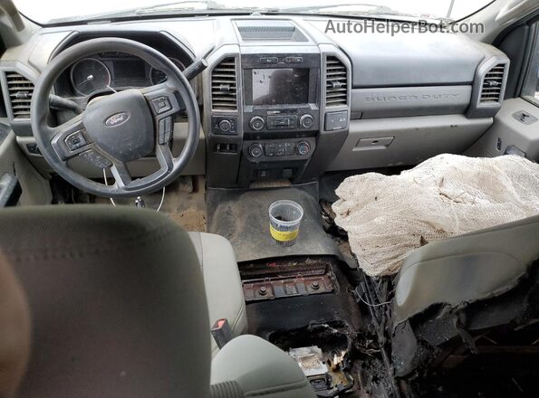 1FT7W2B60MEE12115 2021 FORD F250 Silver Առջևի վահանակի տեսք