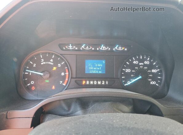 1FT7W2B62LEC68839 2020 FORD F250 White Вид щитка приладів