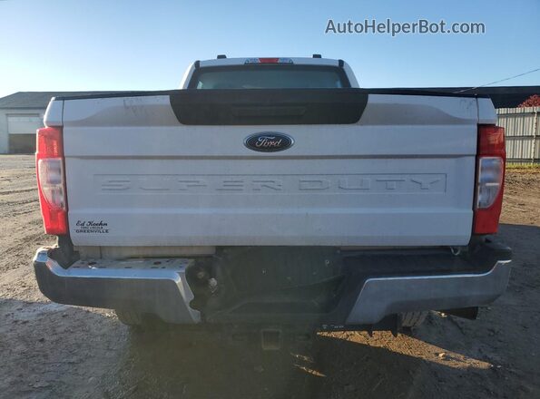 1FT7W2B62LEC68839 2020 FORD F250 White Вид ззаду