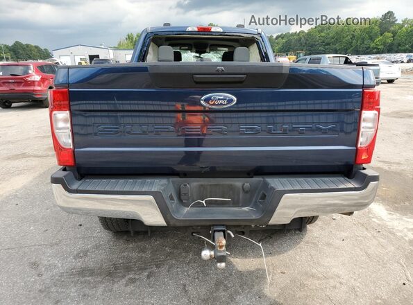 1FT7W2B64LEC60547 2020 FORD F250 Blue Հետևի տեսք