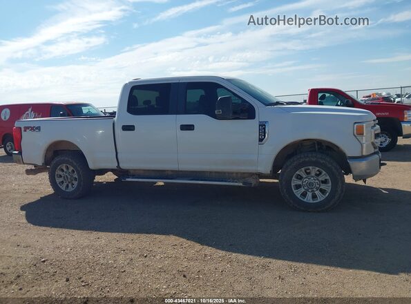 1FT7W2B67LEE74707 2020 FORD F-250 White Widok wnętrza z tyłu