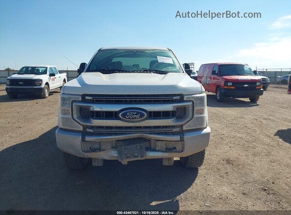 1FT7W2B67LEE74707 2020 FORD F-250 White Widok zestawu wskaźników